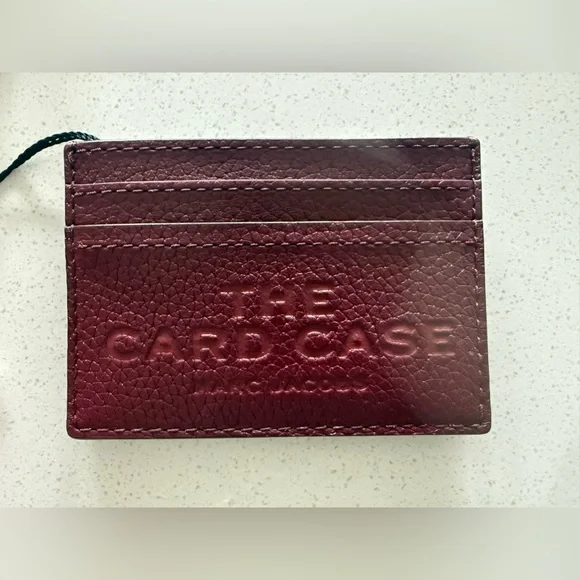Marc Jacobs Cherry "The Card
Case" Card Holder - Picture 3 of 4